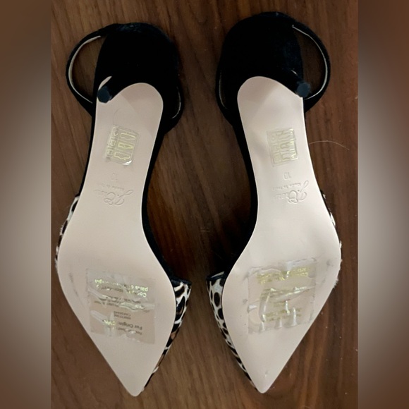 Never Worn JCrew Calf Hair Collette Asymmetrical Pump - Picture 2 of 4